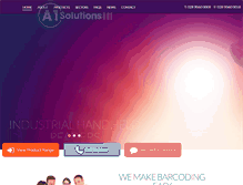 Tablet Screenshot of a1solutionsni.co.uk